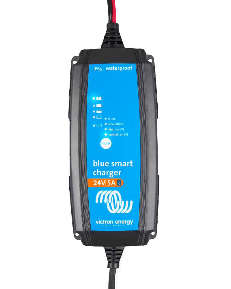 Victron Energy Blue Smart IP65 Battery Charger 120V NEMA 1-15P | Bluetooth (Variations)