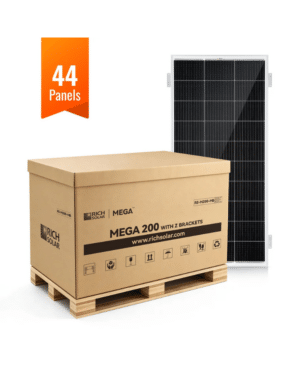 Rich Solar MEGA 12V 200 Watt Solar Panels – Pallet