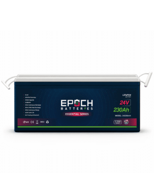 Epoch 24V 230Ah Essential Series LiFePO4 Battery (5.89kWh)