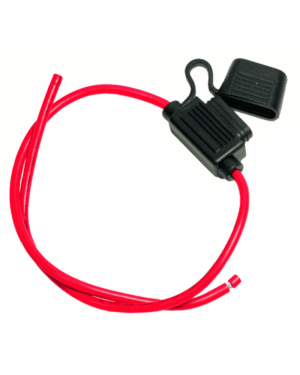 EGIS Fuse Holder Inline ATO 18"Long 12 AWG Red Wire